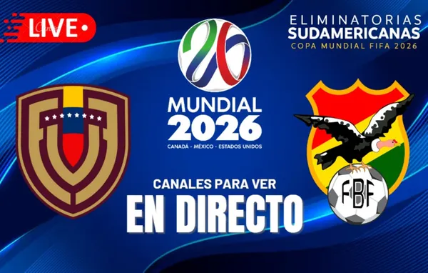 Venezuela vs Bolivia Eliminatorias al Mundial 2026