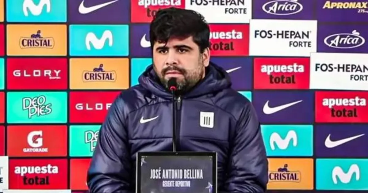 José Bellina regresa a Alianza Lima