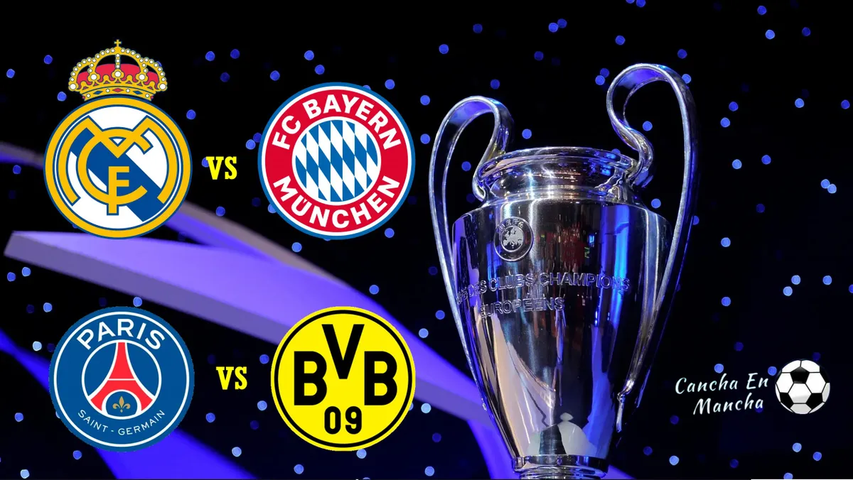 ¿Cuándo se jugarán las semifinales de la UEFA Champions League?