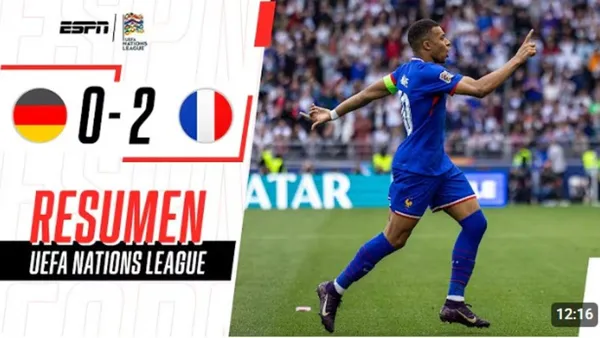 Alemania vs Francia UEFA Nations League 2025