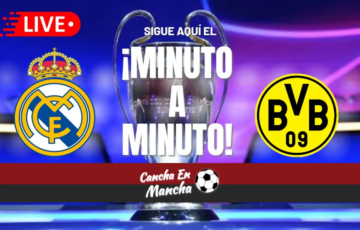 Real Madrid vs. Borussia Dortmund: EN VIVO minuto a minuto por la Gran Final de la UEFA Champions League.