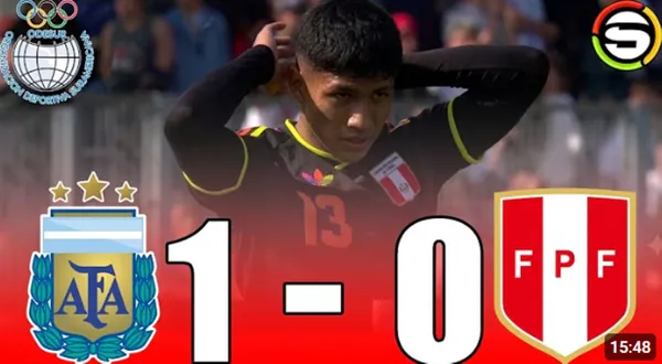 Perú vs Argentina Juegos Suramericanos 2026