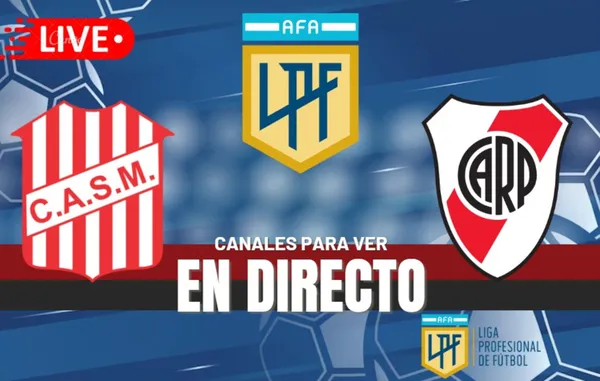 San Martin Vs River Plate Liga de Argentina 2025