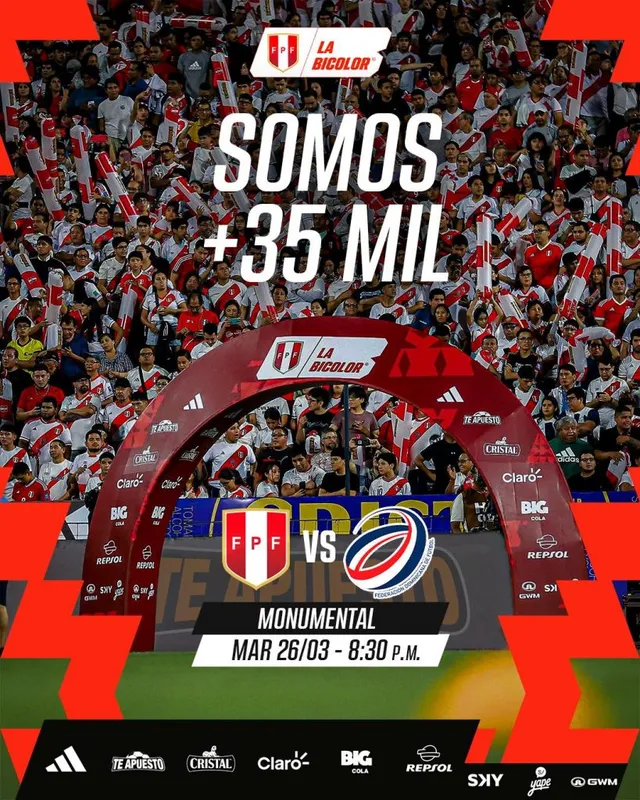 Venta de entradas Perú vs Rep. Dominicana &#8211; Foto: FPF