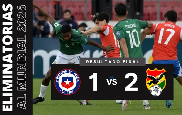 ¡Sorprendente!: Bolivia venció a Chile en Santiago por las Eliminatorias al Mundial 2026 – VIDEO