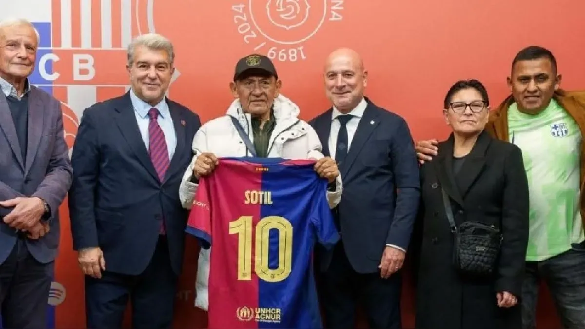 Barcelona le rinde un sentido homenaje al ‘Cholo’ Sotil: “Un delantero hábil, escurridizo, valiente e intuitivo”