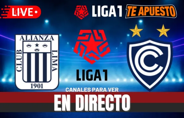Alianza Lima vs Cienciano Torneo APertura 2025