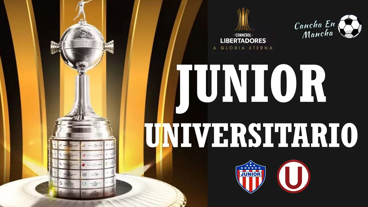 Universitario vs. Junior EN VIVO: Hora y dónde ver el encuentro por Copa Libertadores 2024