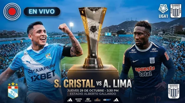 Sporting Cristal vs. Alianza Lima EN VIVO y EN DIRECTO minuto a minuto por el Torneo Clausura 2026
