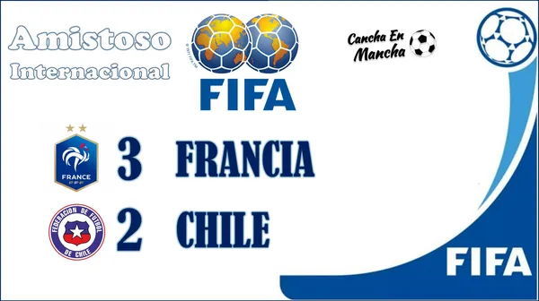 VIDEO RESUMEN: Francia se quedó con la victoria ante Chile en amistoso internacional