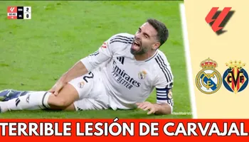 Lesión de Dani Carbajal ante Villarreal por LaLiga 2024