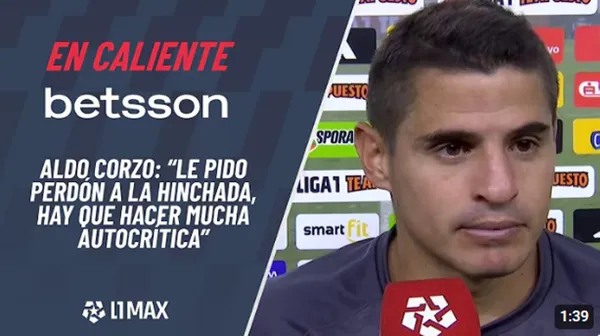 Corzo alza la voz tras caída de Universitario: “No solo los jugadores debemos hacer autocrítica” – VIDEO