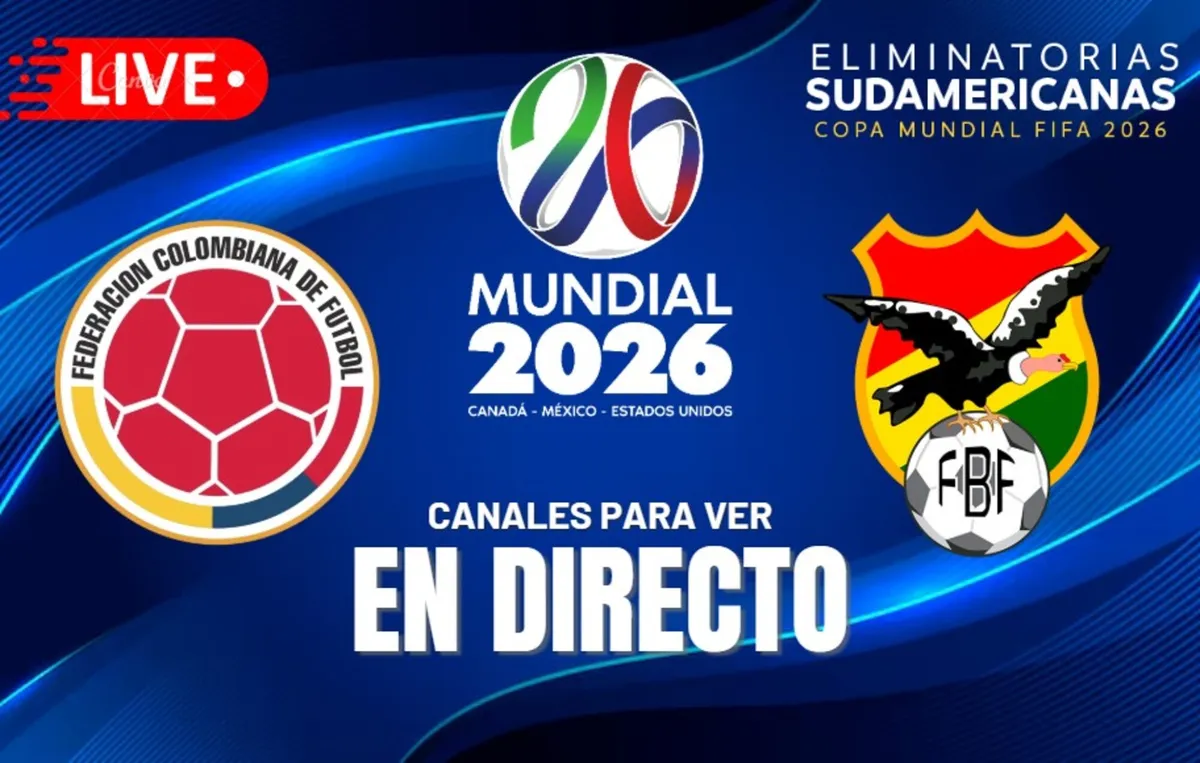 Colombia vs Bolivia Eliminatorias al Mundial 2026