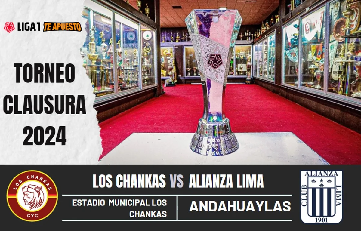 ¿A qué hora juegan Alianza Lima vs. Los Chankas y dónde ver el encuentro por el Torneo Clausura?