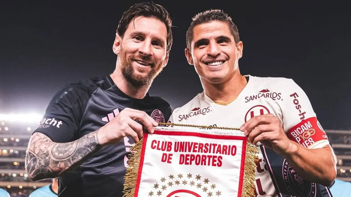 Aldo Corzo y el tesoro de una noche inolvidable: La camiseta de Lionel Messi tras el Universitario vs. Inter Miami