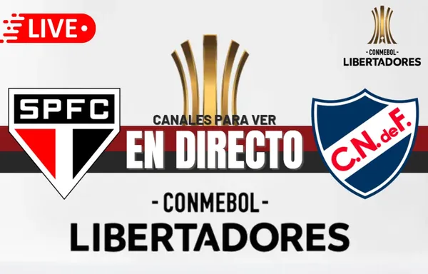 Sao Paulo vs. Nacional EN VIVO: Horarios, pronósticos y canales para ver la Copa Libertadores