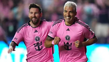 Lionel Messi y Luis Suarez 2025