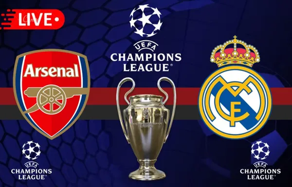 Arsenal vs Real Madrid UEFA Champions League 2025