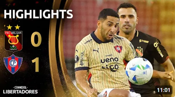 Melgar vs Cerro Porteño 2025