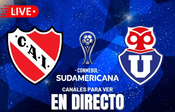 Independiente vs. U de Chile EN VIVO: hora y canal por los octavos de la Copa Sudamericana 2025