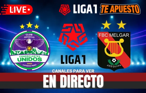 Comerciantes Unidos vs. Melgar EN VIVO: fecha, hora y canal por la fecha 11 del Torneo Clausura 2025