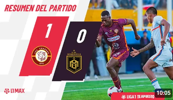 Sigue en la pelea: Los Chankas vencieron 1-0 a CD Moquegua por la fecha 15 del Torneo Apertura 2026 – VIDEO