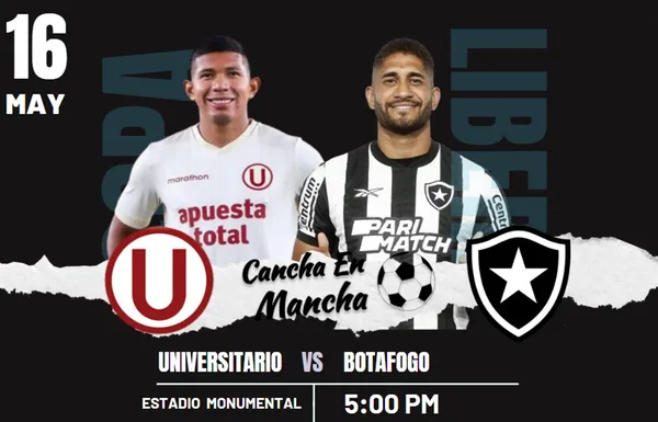 Universitario vs. Botafogo EN VIVO: Sigue aquí el minuto a minuto de este encuentro por Copa Libertadores