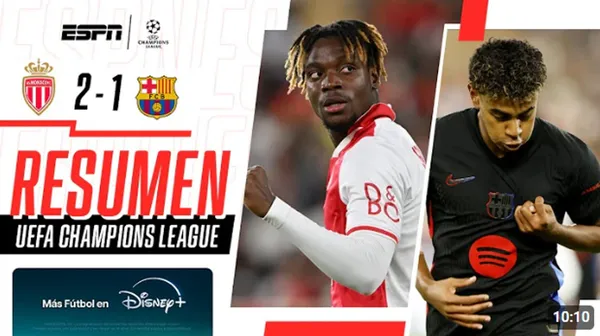 Mal debut: Barcelona cayó ante Mónaco por la UEFA Champions League 2024-25 – VIDEO