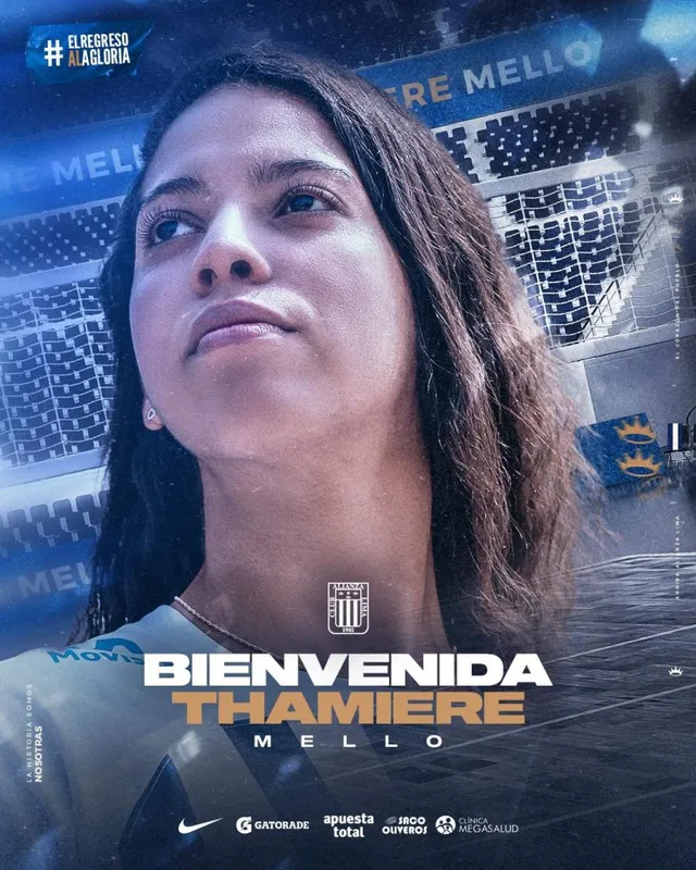 Thamiere Mello &#8211; Foto: Alianza Lima