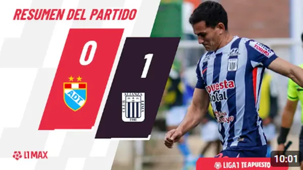 La punta es blanquiazul: Alianza Lima venció a ADT por el Torneo Apertura 2026 – VIDEO