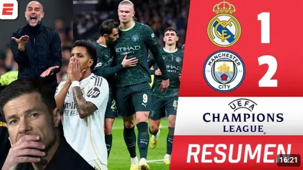Real Madrid en crisis, cayó en casa ante Manchester City por la Champions League 2025/26 – VIDEO