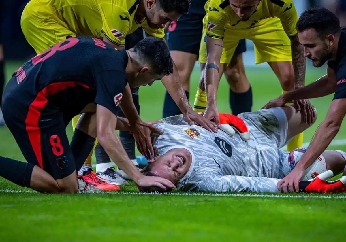 Se pierde el resto de la temporada con el Barcelona: La grave lesión a la rodilla de Ter Stegen