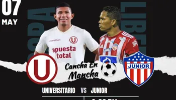 Universitario vs. Junior EN VIVO: Sigue el minuto a minuto del encuentro por la Copa Libertadores 2024