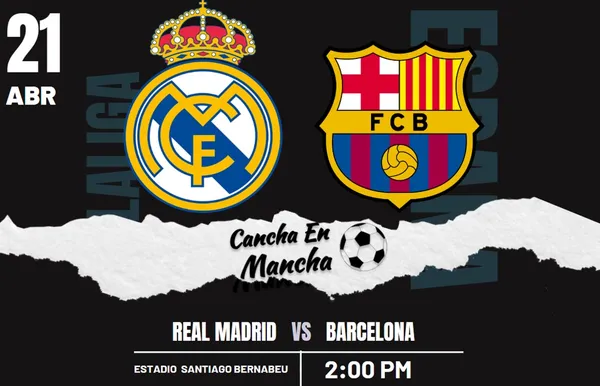 Alineaciones confirmadas de Real Madrid y Barcelona para el clásico español por LaLiga de España