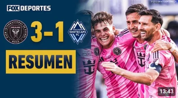 ¡Messi Campeón! Inter Miami venció a Vancouver Whitecaps y se coronó en la MLS 2025 – VIDEO