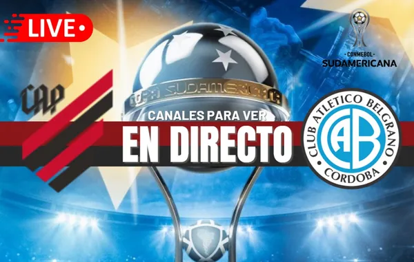 Belgrano vs. Paranaense EN VIVO: Horarios y canales por ver los octavos de la Copa Sudamericana