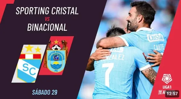 Sporting Cristal vs Binacional por el Torneo Apertura 2025