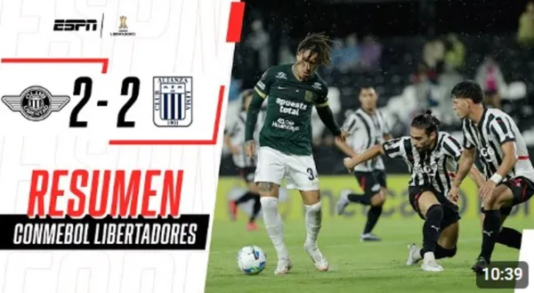 Libertad vs Alianza Lima Copa Libertadores 2025