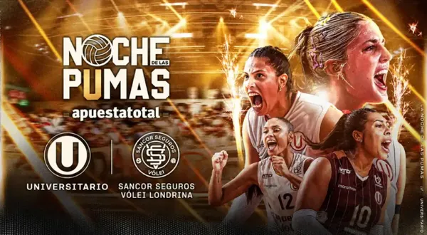 Universitario vs. Sancor Seguros Vôlei EN VIVO: ¿cuándo, a qué hora y dónde ver La Noche de las Pumas 2026?