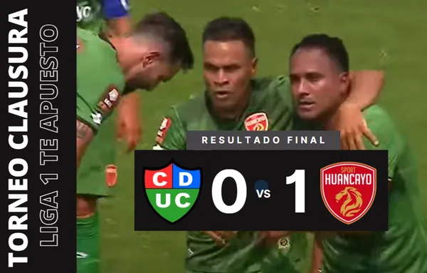Puntos de oro: Sport Huancayo venció a Unión Comercio en Tarapoto por el Torneo Clausura – VIDEO
