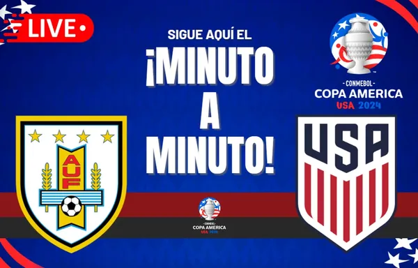 Uruguay vs. Estados Unidos EN VIVO y EN DIRECTO: Sigue el minuto a minuto de la Copa América