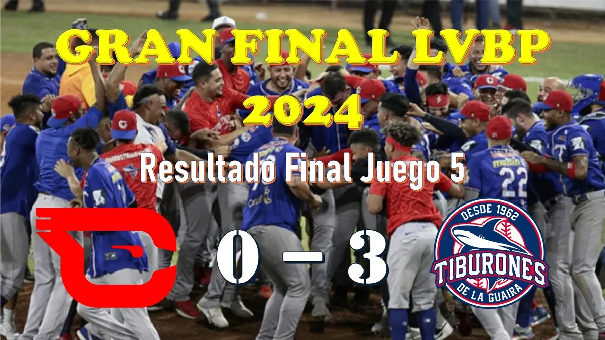 ¡Tiburones de La Guaira conquista la corona tras 37 años de espera en la LVBP! VIDEO