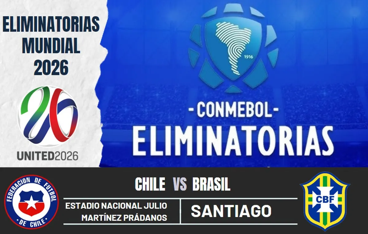 cuando juegan chile vs brasil fecha horarios y canales tv ver en vivo