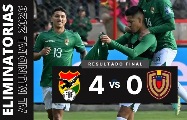 Triunfo de altura: Bolivia aplastó a Venezuela por la fecha 7 de las Eliminatorias al Mundial 2026 – VIDEO