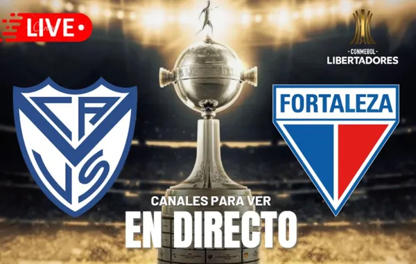 Vélez Sarfield vs. Fortaleza EN VIVO HOY por la vuelta de octavos en la Copa Libertadores 2025