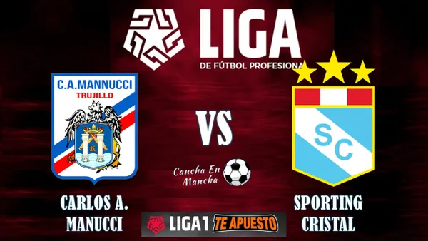 ¿Cuándo y a qué hora juegan Sporting Cristal vs. Carlos A. Mannucci? Hora y canales de TV