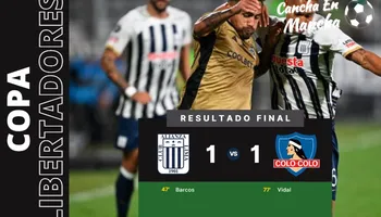 VIDEO RESUMEN: Alianza Lima extiende su racha sin ganar en Matute y empató con Colo Colo por Copa Libertadores.