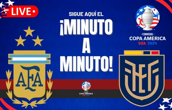 Argentina vs. Ecuador EN VIVO y EN DIRECTO: Sigue el minuto a minuto con Messi en Copa América