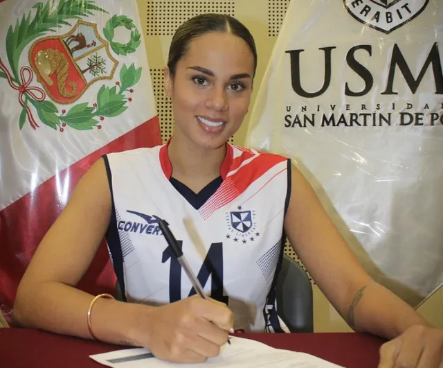 Flavia Montes firmó por la Universidad San Martín 