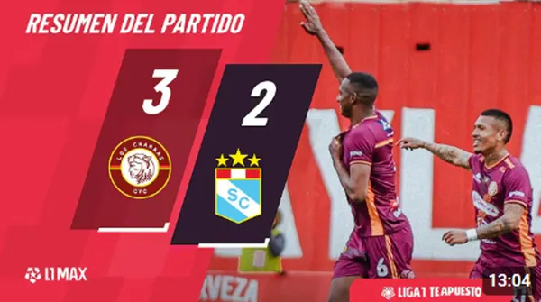 No suelta la punta: Los Chankas vencieron a Cristal en la fecha 8 del Torneo Apertura 2026  – VIDEO